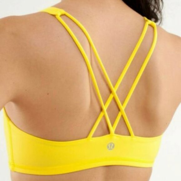 lululemon athletica Other - Lululemon yellow free to be bra